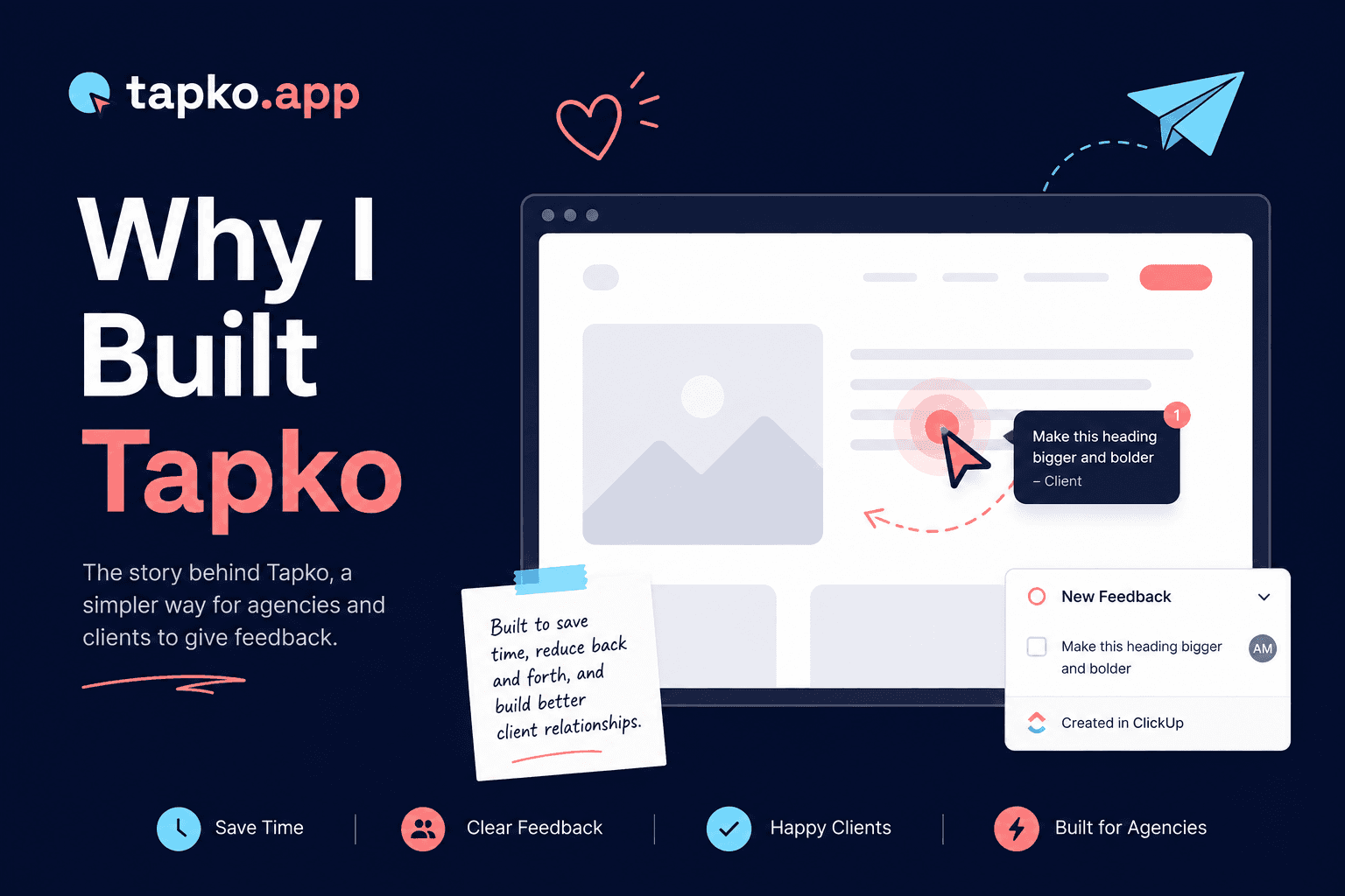 Why I Built tapko.app