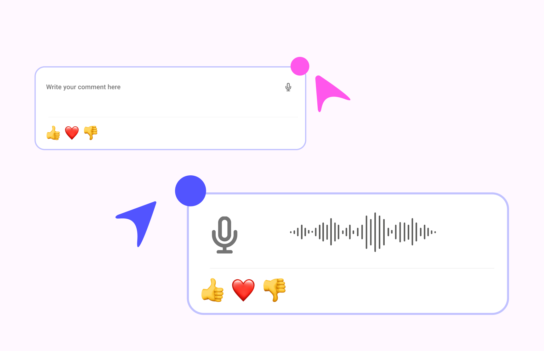 Client feedback experience